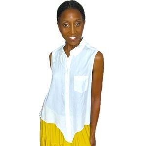 H&M•SIZE L•MUSTARD YELLOW TIERED RUFFLED MAXI SKIRT•ELASTIC WAIST